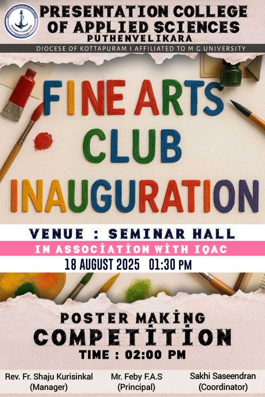 Fine Arts Club Inauguration