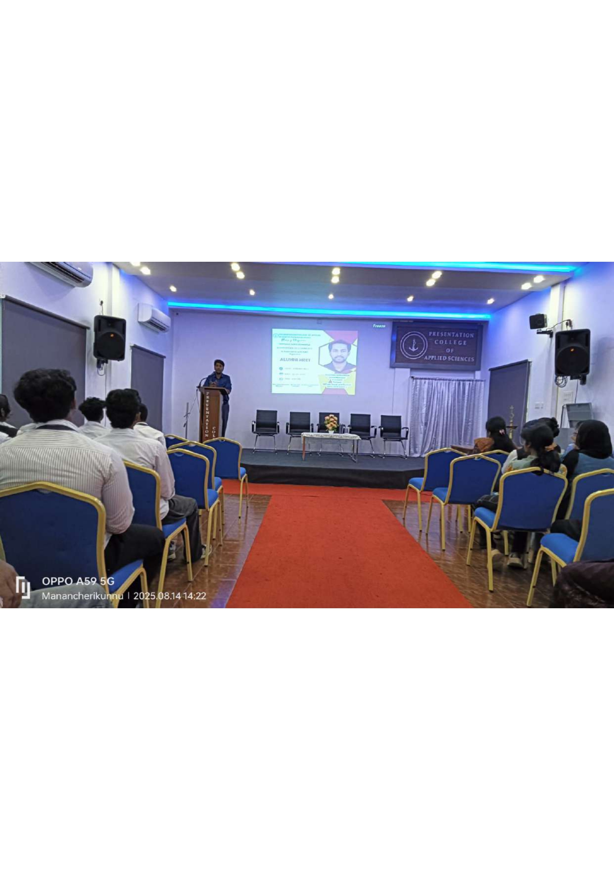 Department of Commerce & Alumni Club In Association with IQAC organized alumni meet on 24.08.2025