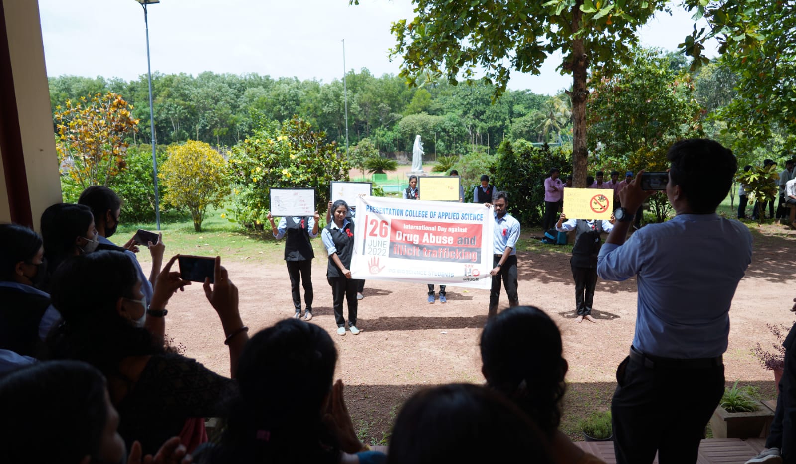 Flashmob on Anti Drug day 2022