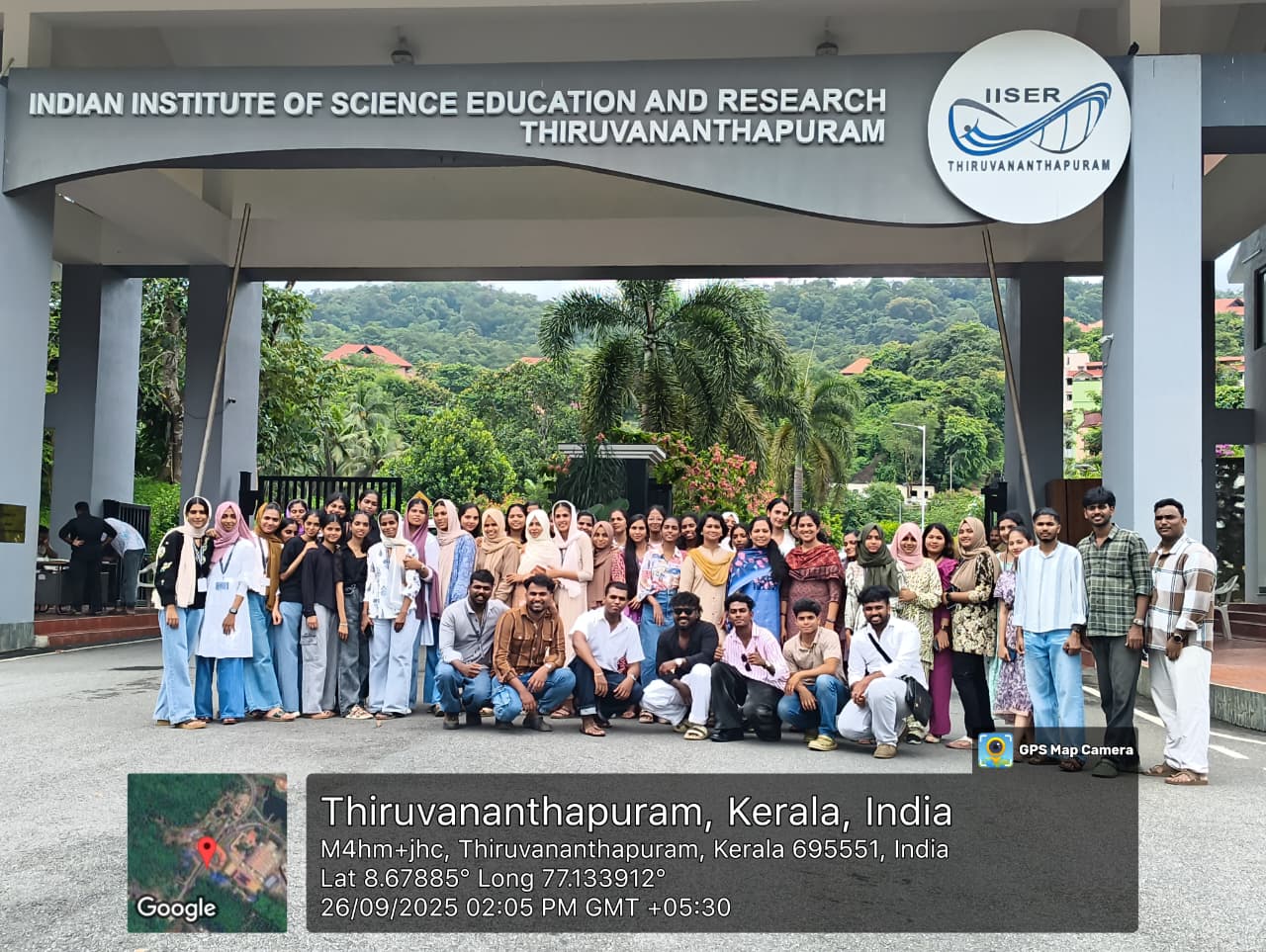 INDUSTRIAL VISIT TO IISER TRIVANDRUM