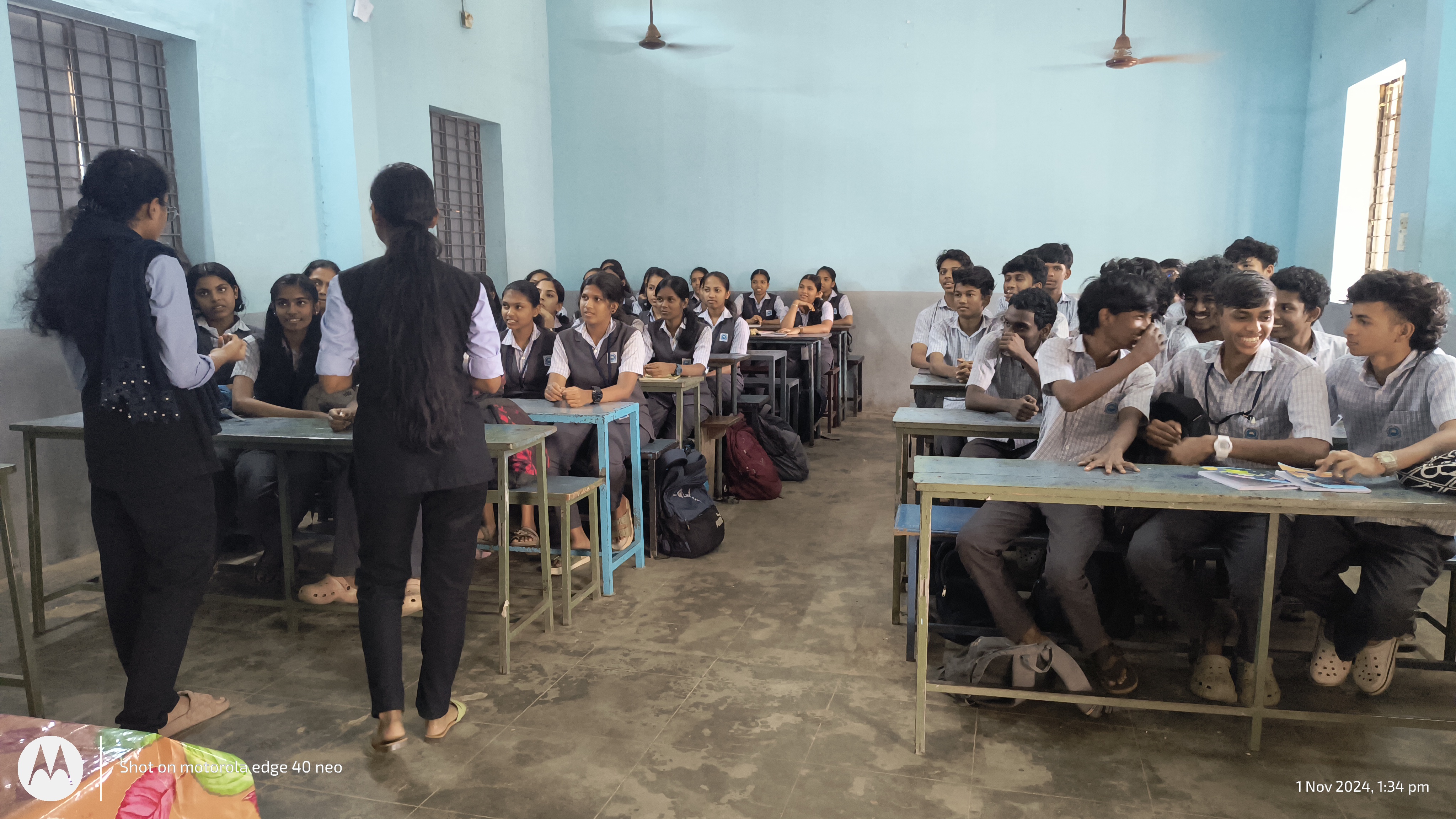 BioTechnology department conducted outreach programs in various schools