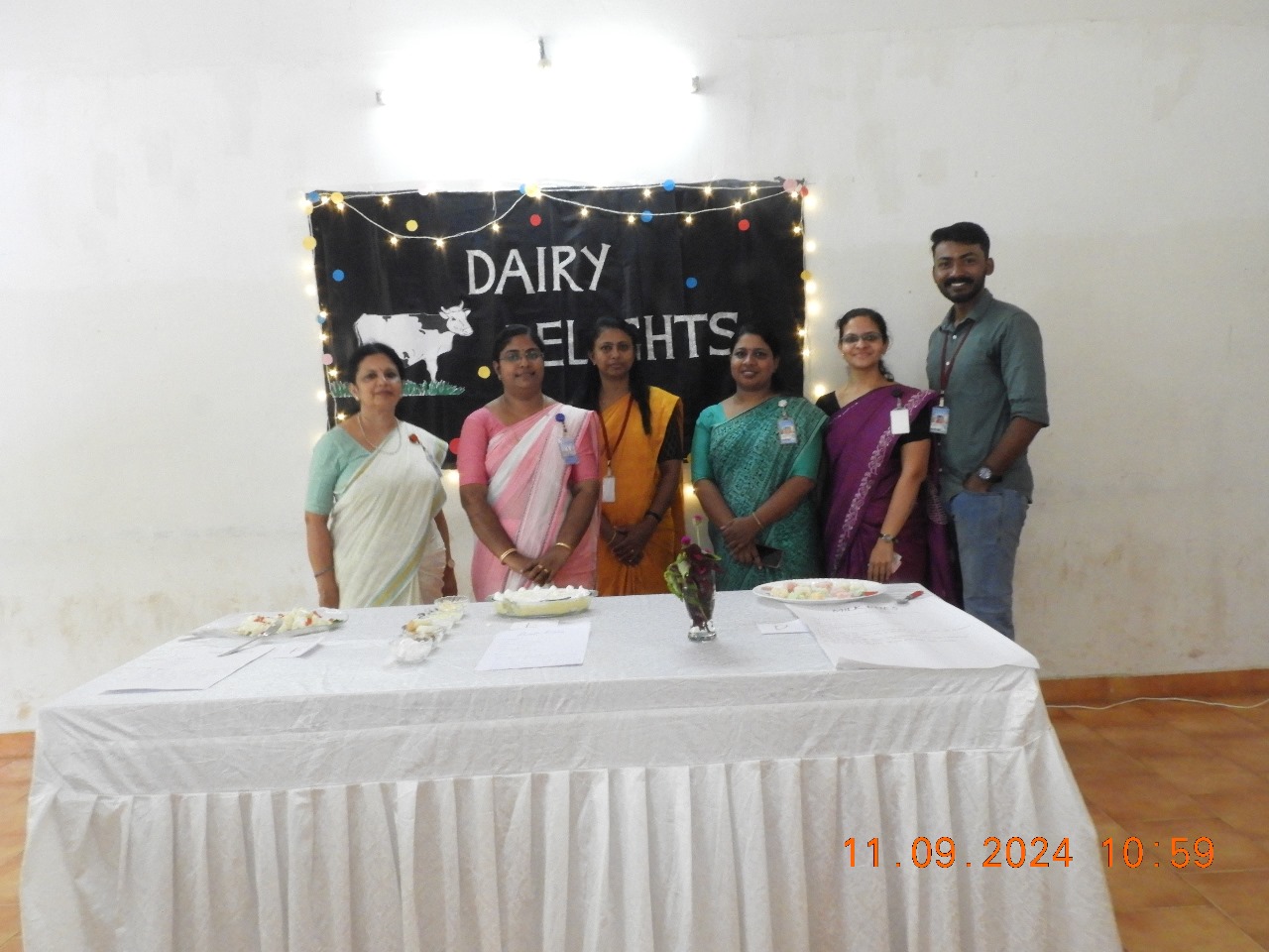 Diary Delights Ornanized by Biotechnology department in association with IQAC