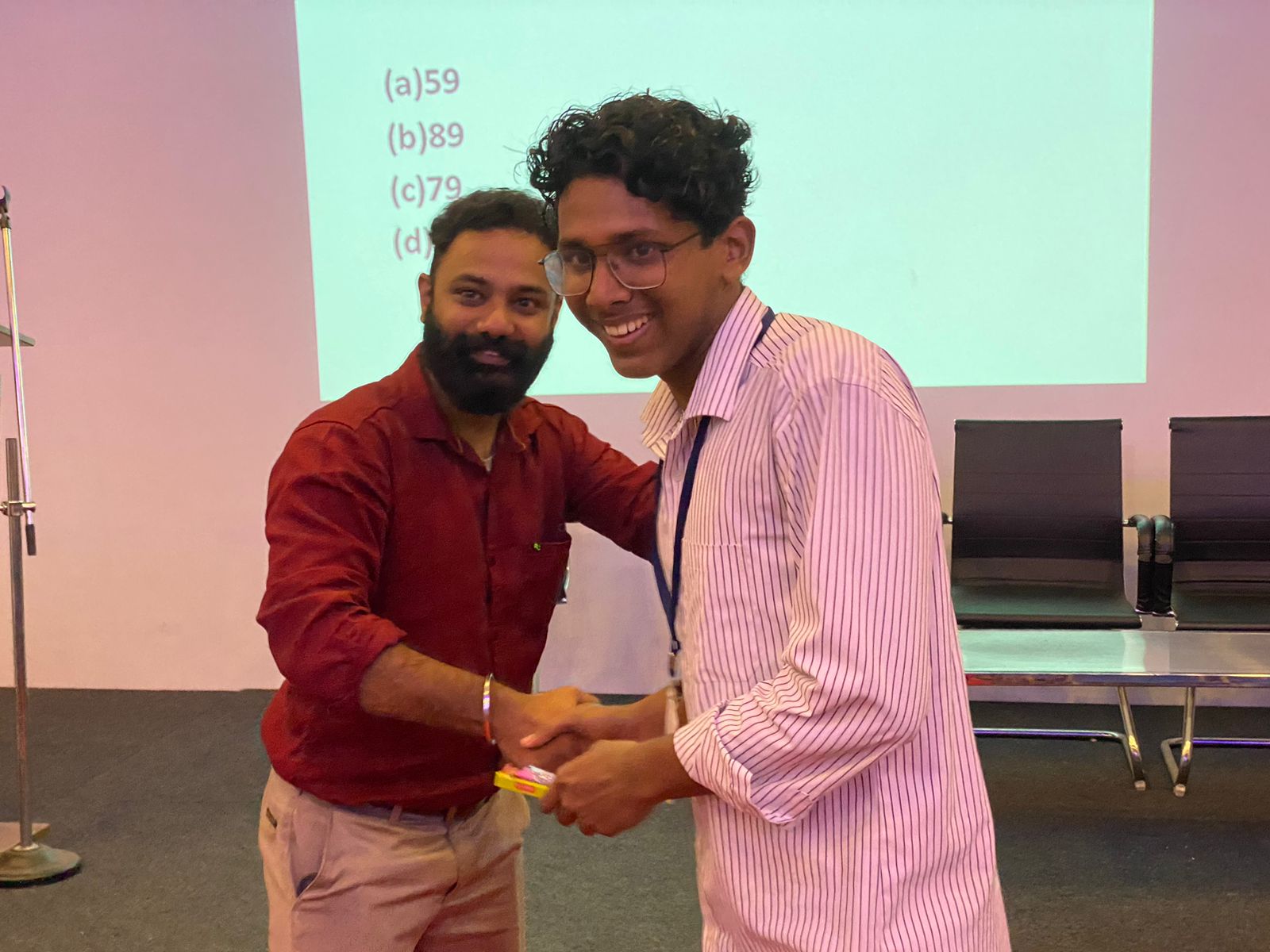 Spot Quiz 2022 Organized by BCA Department