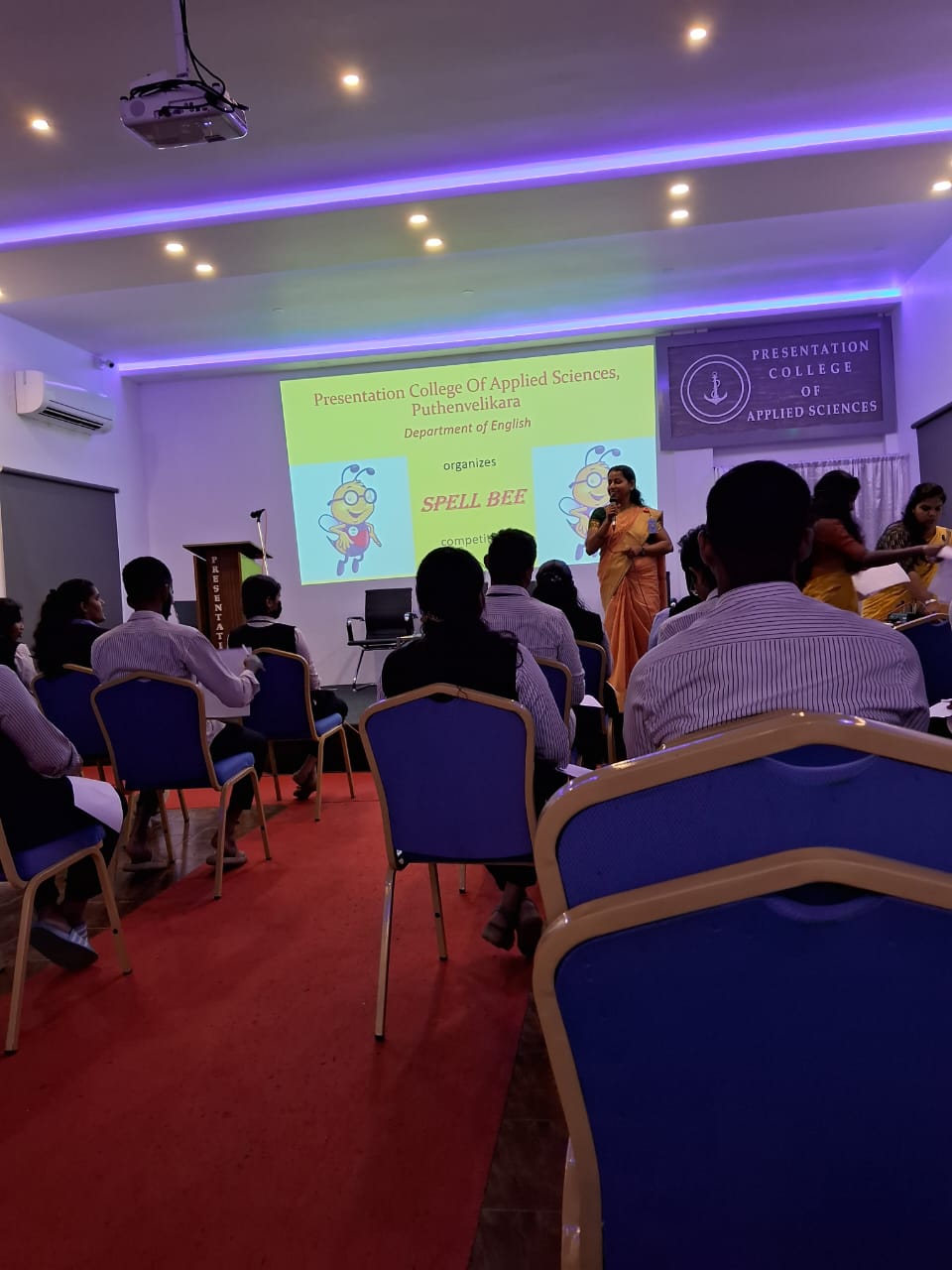 Dept of English organized spell bee competition on 19th June 2023