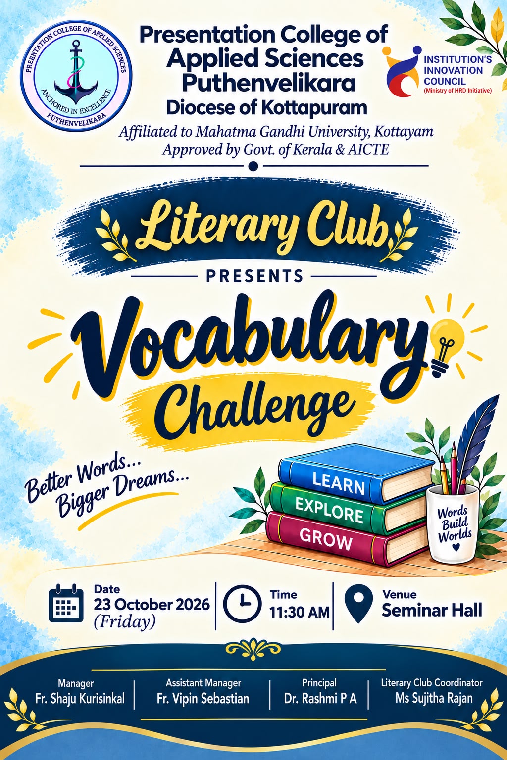Vocabulary Challenge