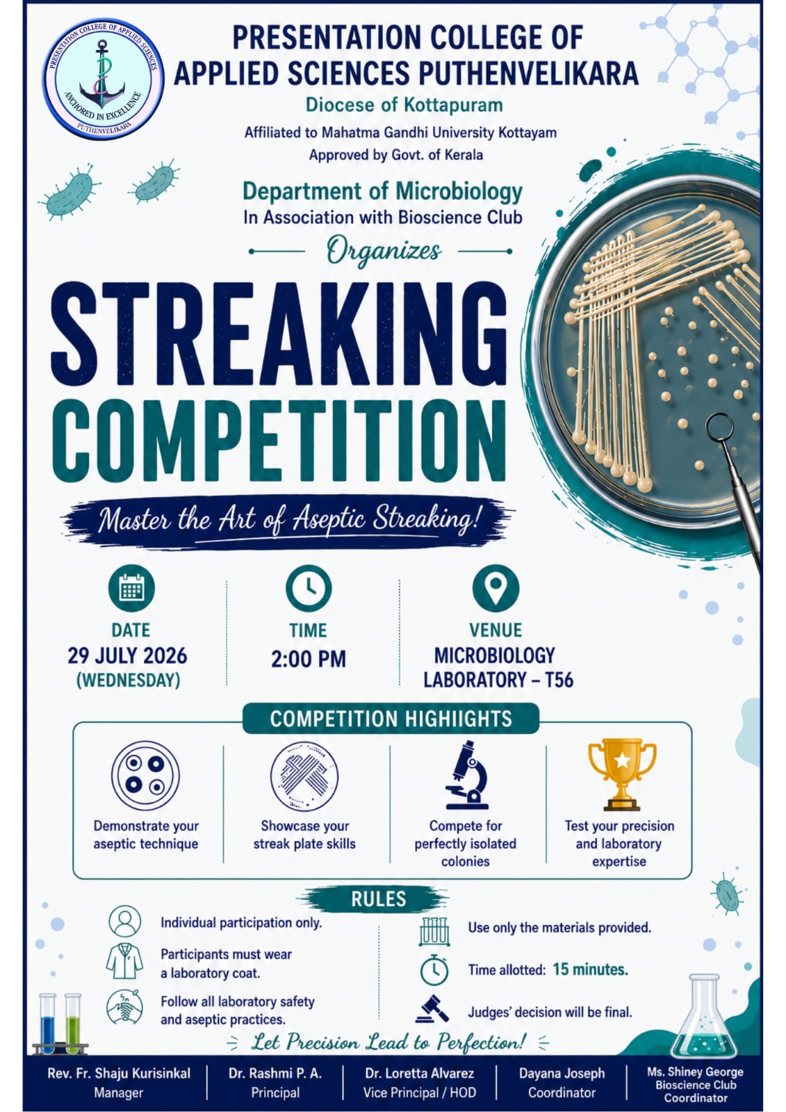 The Department of Microbiology