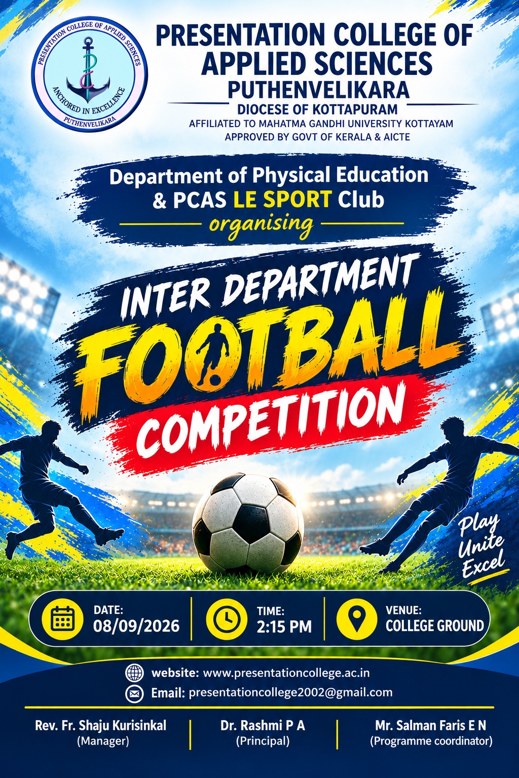 Inter Department Football Competition